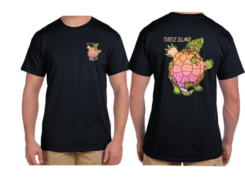Turtle Island T-Shirt (Front and Back)
